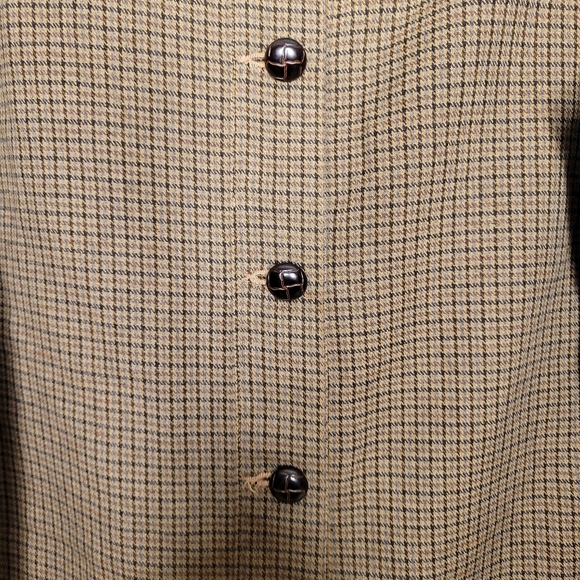 Elisabeth by Liz Claiborne Plaid jacket / coat - Picture 9 of 10